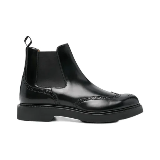 Round Toe Chelsea Boots