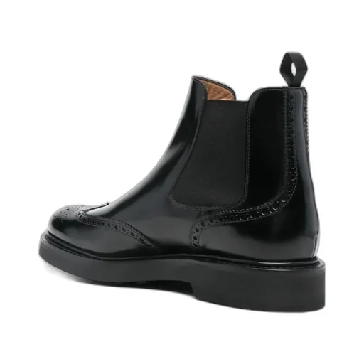 Round Toe Chelsea Boots