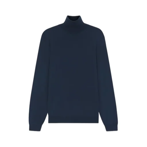 Turtleneck Ribbed Sweater