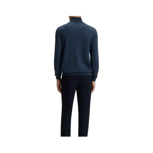 Turtleneck Ribbed Sweater