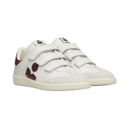 Beth Gb Three-Strap Calfskin Sneakers