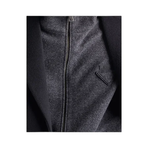 Wool And Cashmere Zipper Vest