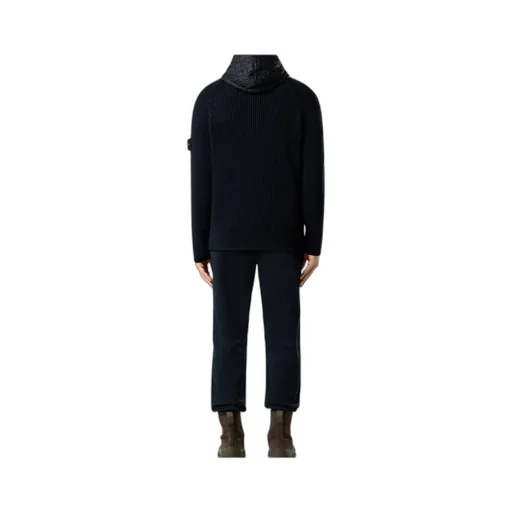 Hooded Zip-Up Jumper With Pockets And Raglan Sleeves
