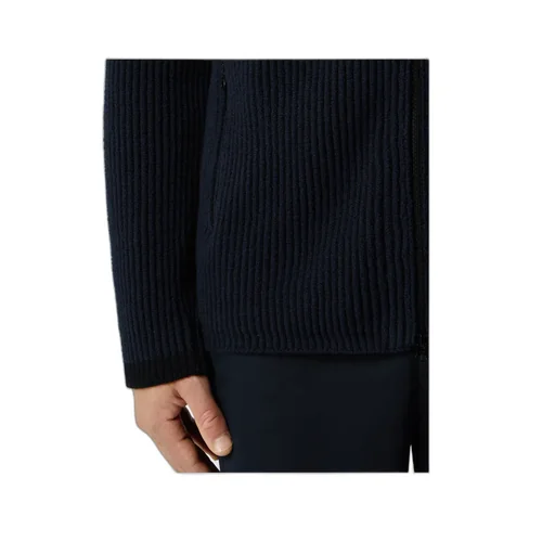 Hooded Zip-Up Jumper With Pockets And Raglan Sleeves