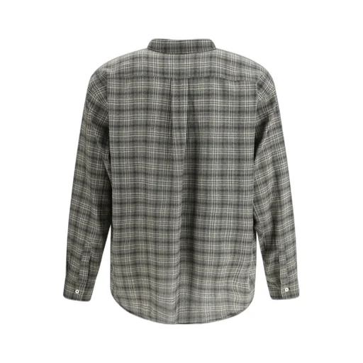 Plaid Long-Sleeved Shirt