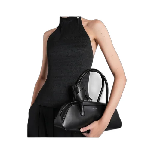 Open-Back Textured Top
