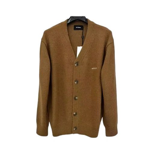 Long-Sleeved Knitted Cardigan