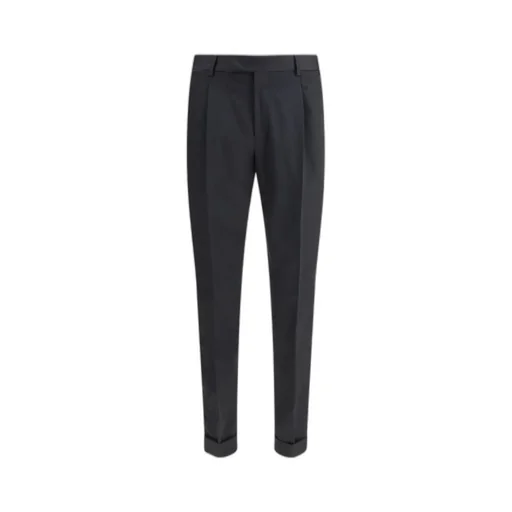 Pt Torino Rebel Pleated Wool Pants