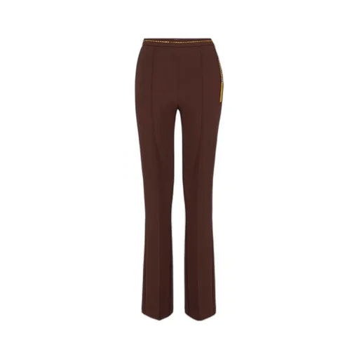 Elisabetta Franchi Chain Detailed Trousers