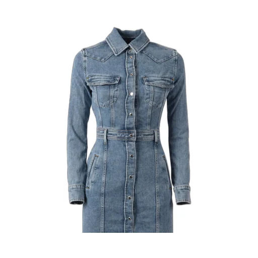 Button-Up Midi Dress