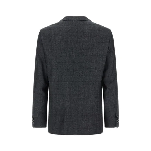 Zegna Single-Breasted Checked Suit Set