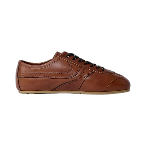 Dries Van Noten Almond Toe Lace-Up Sneakers