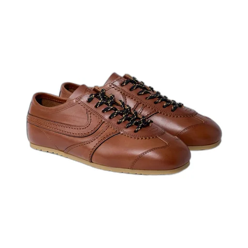Dries Van Noten Almond Toe Lace-Up Sneakers