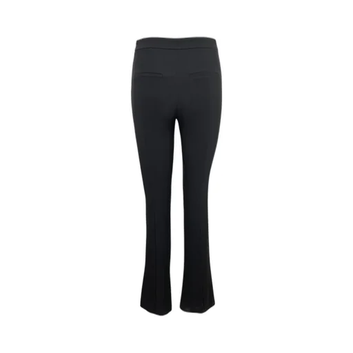 Zip-Fly Flared Trousers