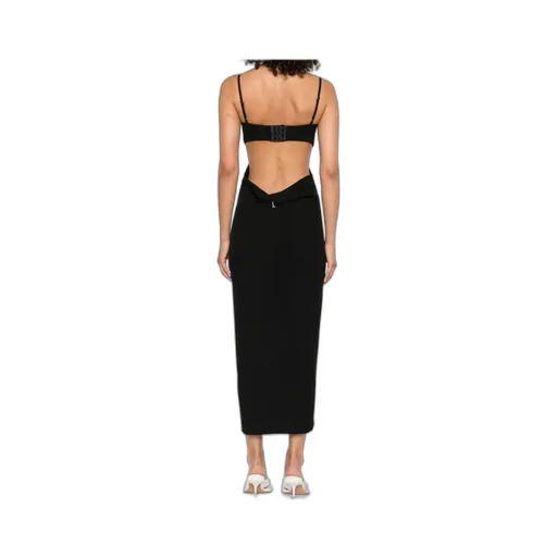 Cut-Out Twist-Front Dress