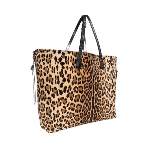 Leopard-Print Tote Bag