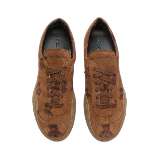 Lace-Up Low-Top Sneakers