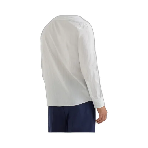 Brunello Cucinelli Striped Long-Sleeved Shirt