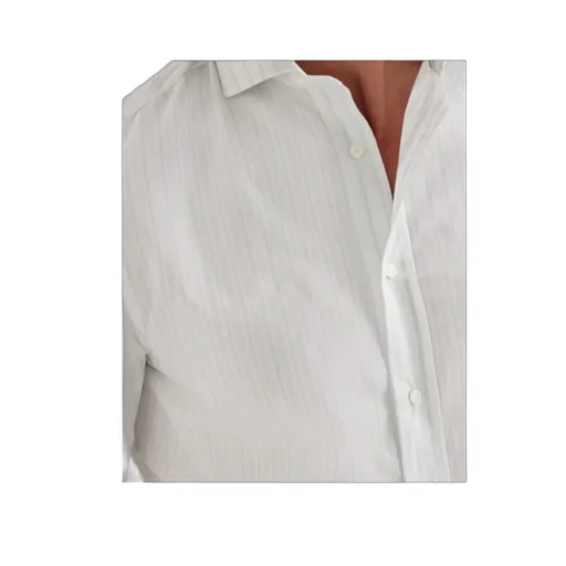 Brunello Cucinelli Striped Long-Sleeved Shirt