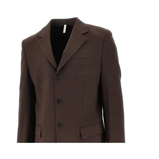 Long-Sleeved Suit Jacket