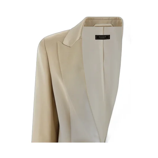 Peserico Single-Breasted Satin Blazer