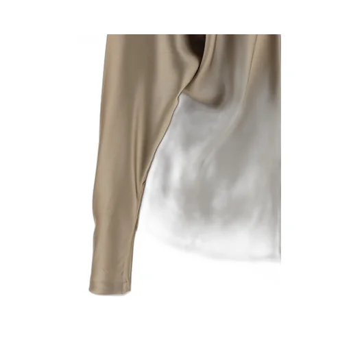 Brunello Cucinelli V-Neck Long-Sleeved Blouse