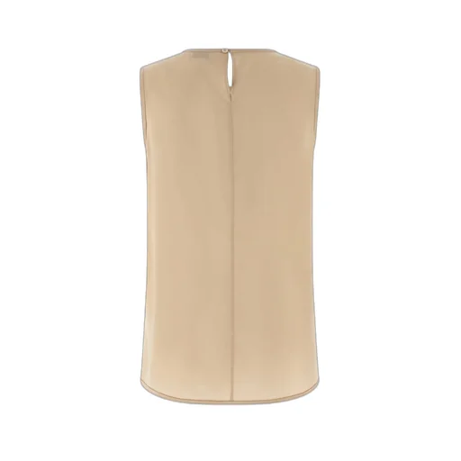 Peserico Beaded CrÊPe De Chine Top
