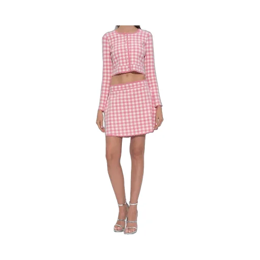 Loveshackfancy Bridgette Gingham Cardigan