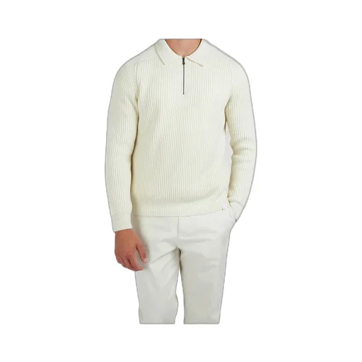 Zip Wool Polo Shirt