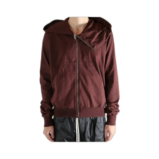 Rick Owens Drkshdw Zip Detailed Hoodie