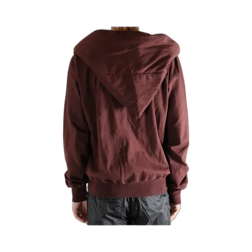 Rick Owens Drkshdw Zip Detailed Hoodie