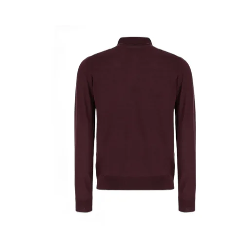 Long-Sleeved Polo Shirt