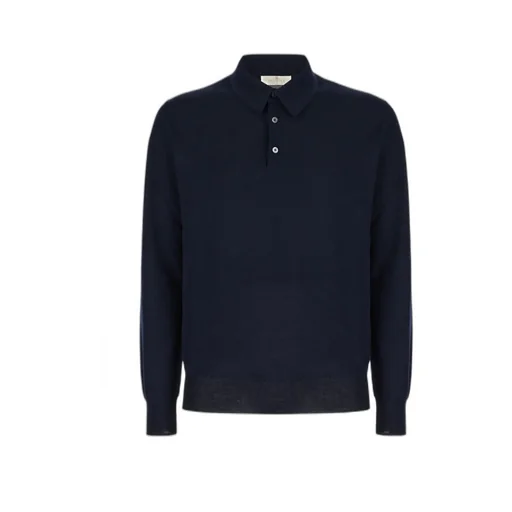 Long-Sleeved Polo Shirt