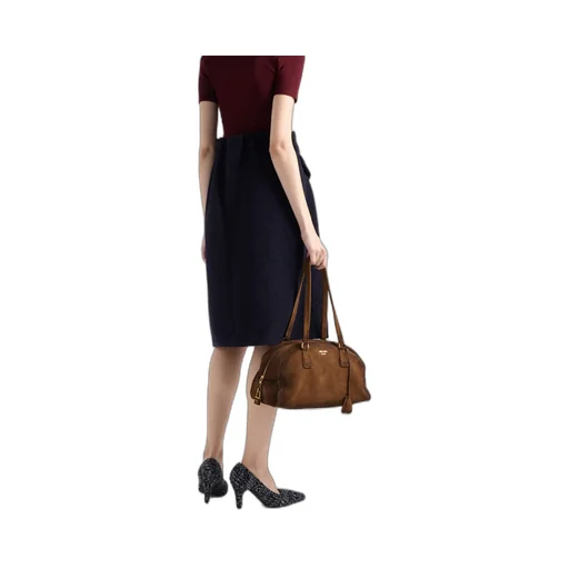 Prada Bowling Zipped Tote Bag