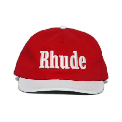 Rhude Contrast Logo Strapback Hat