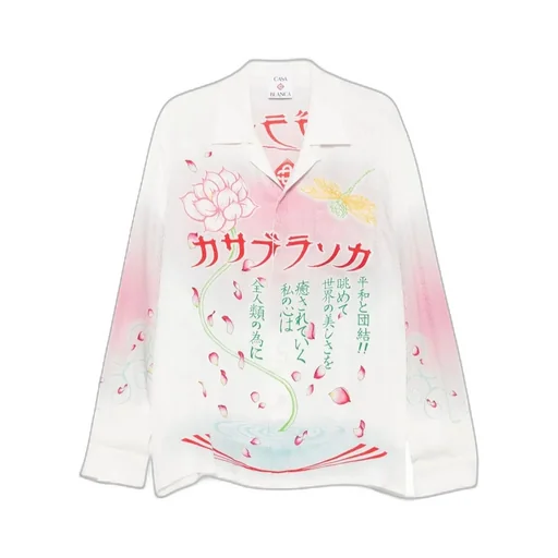 Casablanca Printed Satin Shirt