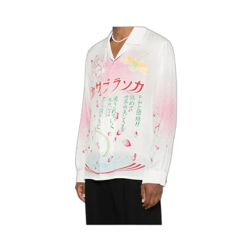 Casablanca Printed Satin Shirt