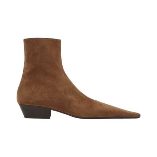 Saint Laurent Jill Pointed Toe Booties