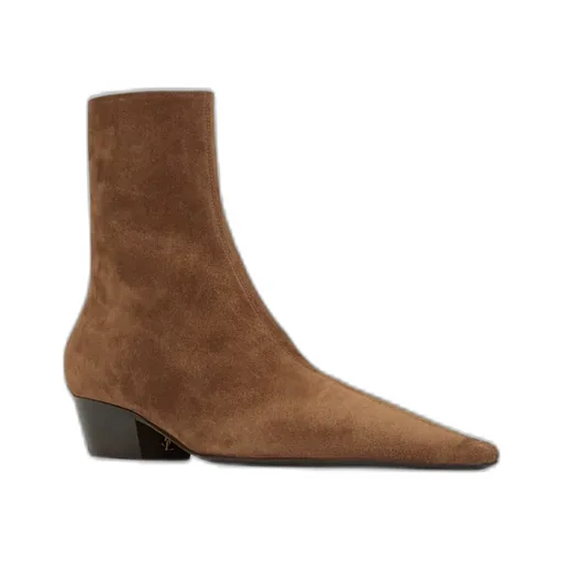 Saint Laurent Jill Pointed Toe Booties