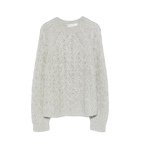 Openwork Knitted Sweater