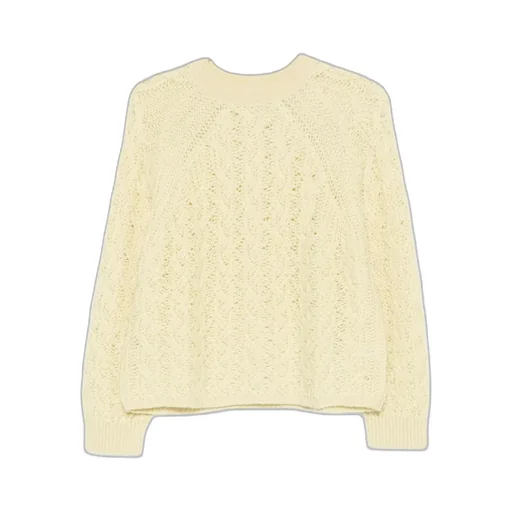 Openwork Knitted Sweater