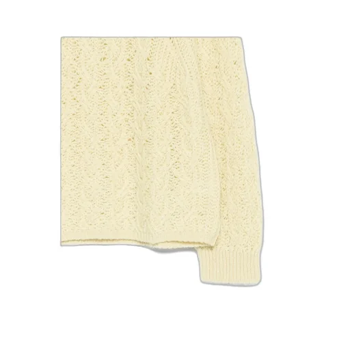 Openwork Knitted Sweater