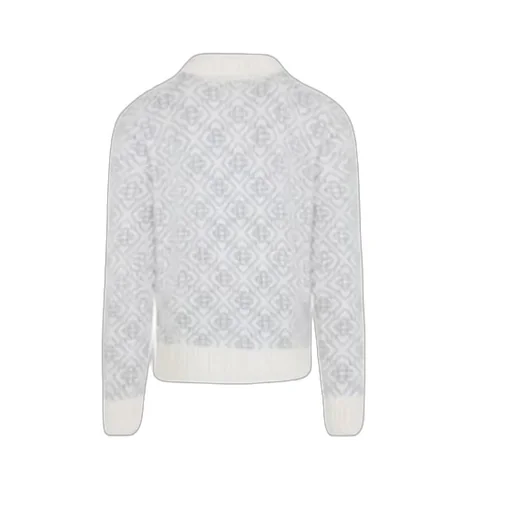 Logo Zip-Up Cardigan