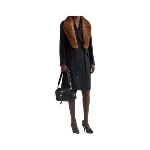 Double-Breasted Double Cashwool Coat