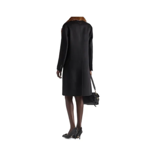 Double-Breasted Double Cashwool Coat