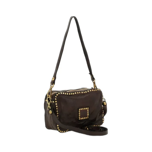 Embellished Studded Shoulder Bag