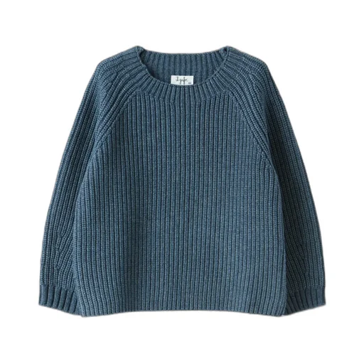 Ribbed Crew Neck Top