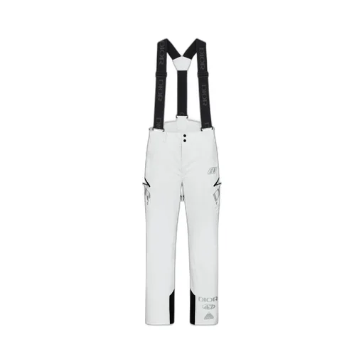Dior And Descente Ski Pants With Suspenders