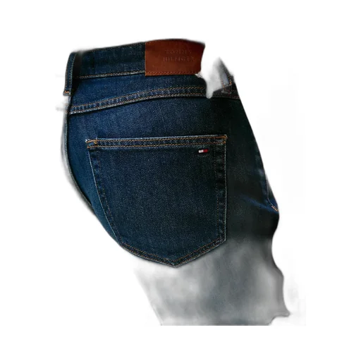 High Rise Straight Leg Jeans