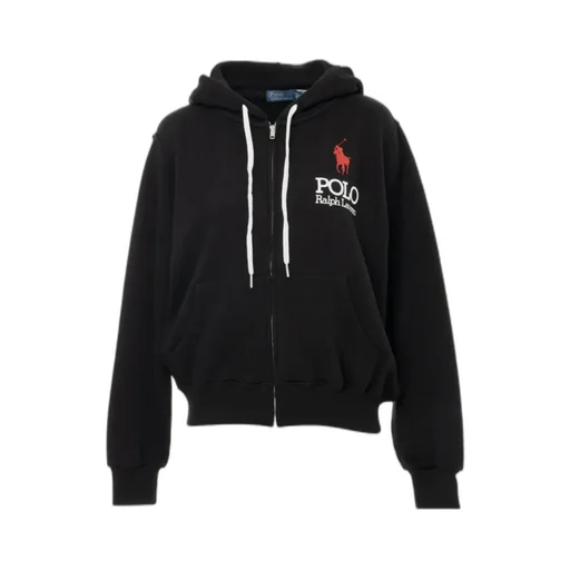 Polo Pony Zip-Up Hoodie